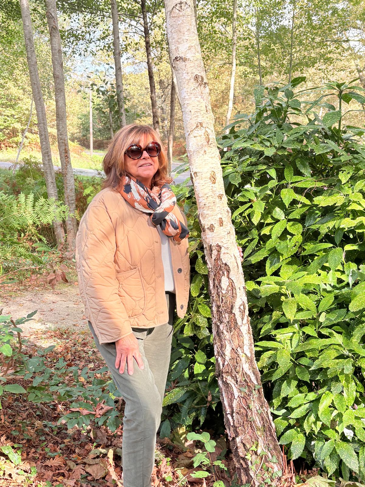 Echarpe Forest Marron – Image 3