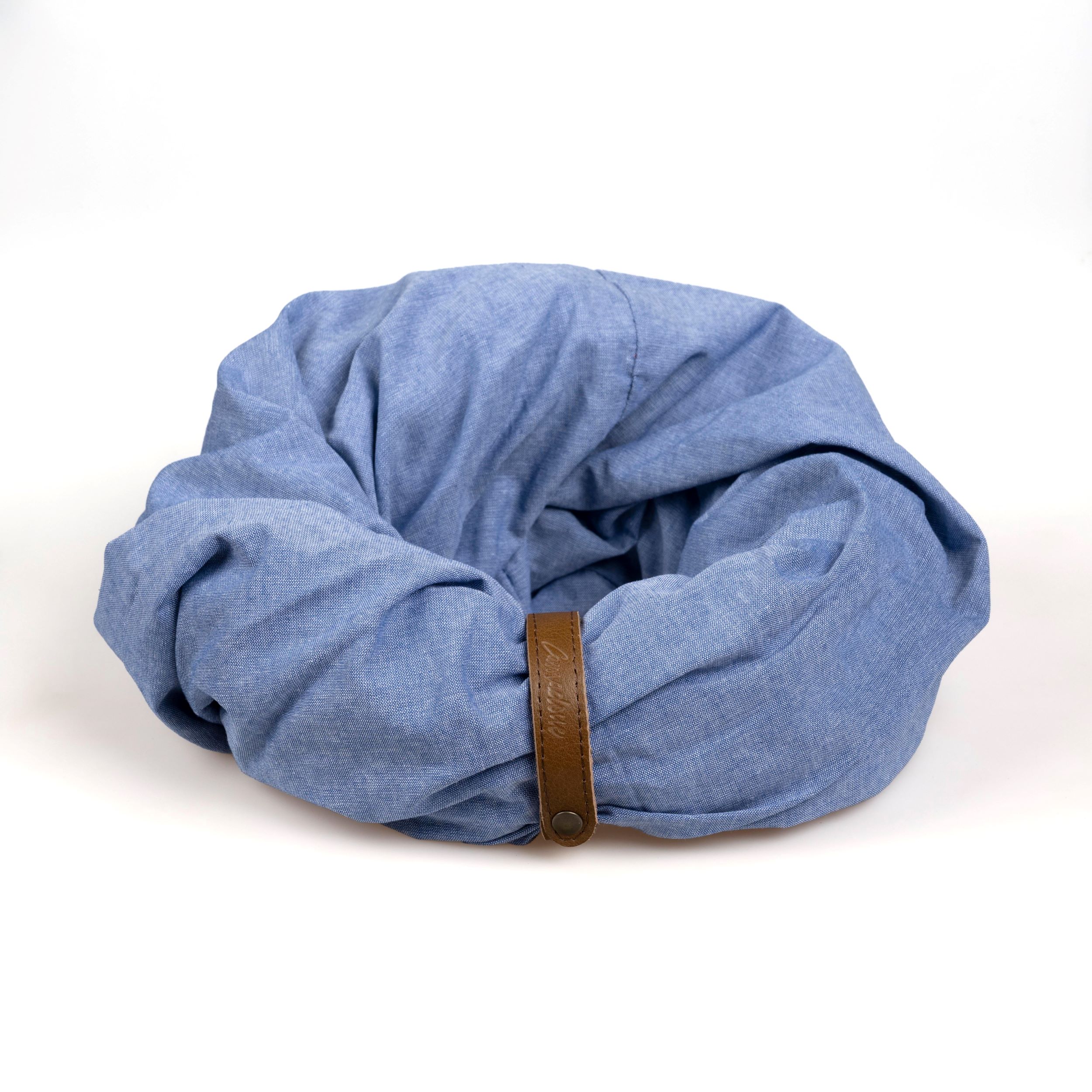 Tour de cou Chambray Bleu