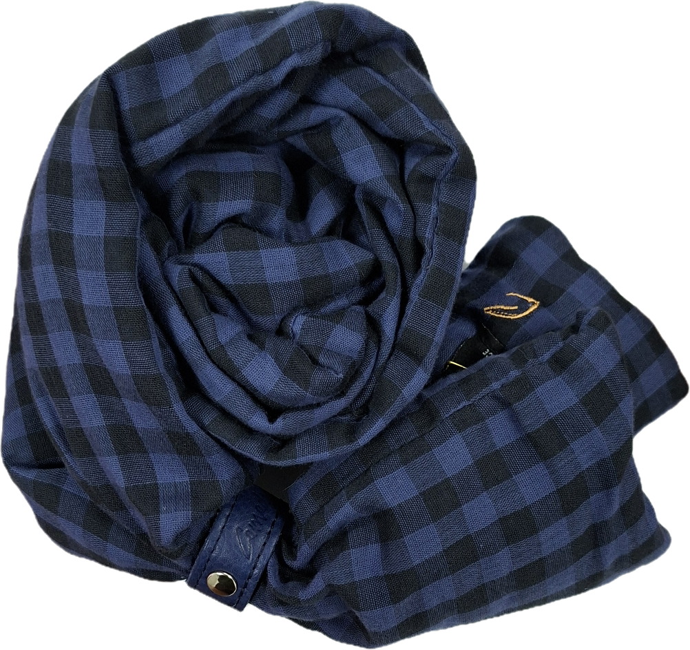 Damier bleu